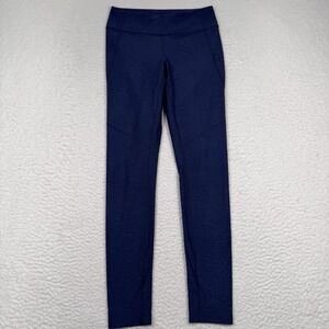 Outdoor Voices Leggings Women's Medium Blue 29" Inseam EUC Yoga Running Athletic